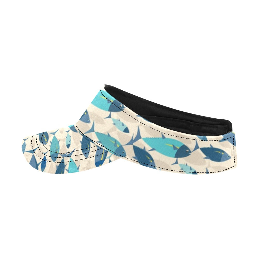 Tuna Fish Print Design LKS302 Unisex Sun Visor