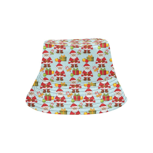 Santa Christmas Themed Print Design LKS303 Unisex Bucket Hat