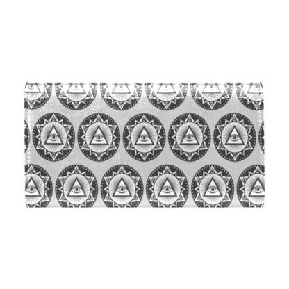 Third Eye Print Design LKS301 Women's Trifold Wallet
