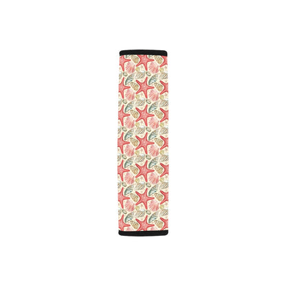 Seashell Print Design LKS301 Car Seat Belt Cover