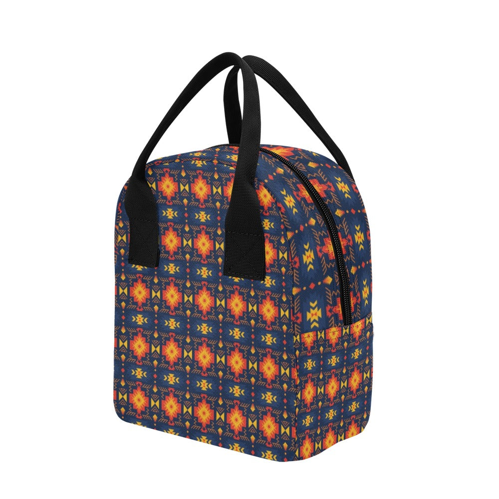 Southwest Pattern Print Design LKS307 Insulated Lunch Bag