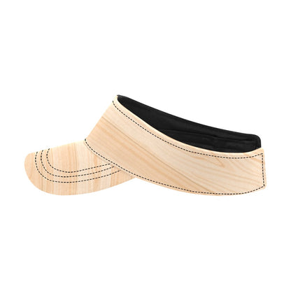 Wood Texture Print Design LKS302 Unisex Sun Visor