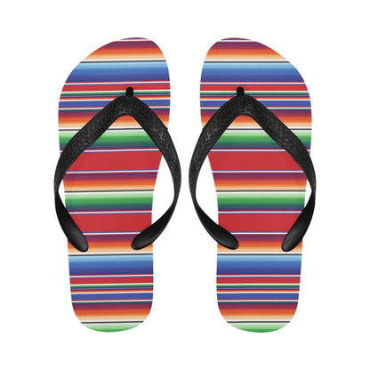 Serape Print Design LKS304 Flip Flops