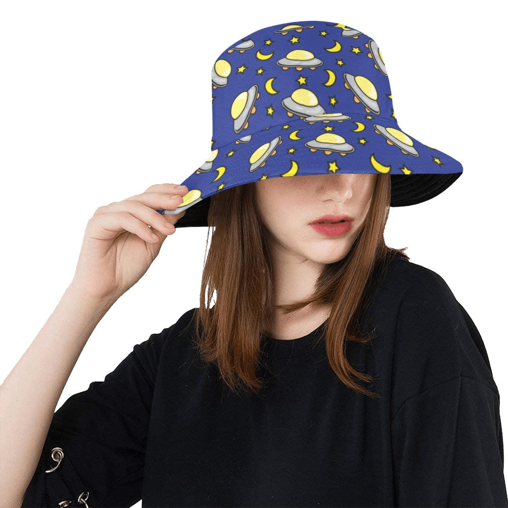 UFO Print Design LKS309 Unisex Bucket Hat