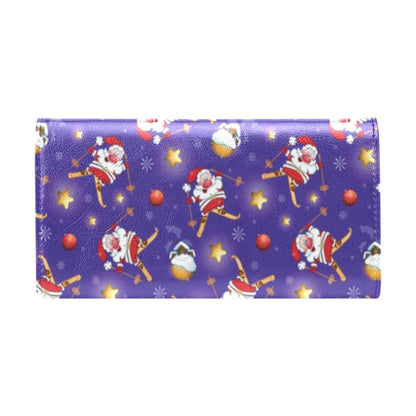 Ski Print Design LKS308 Women's Trifold Wallet