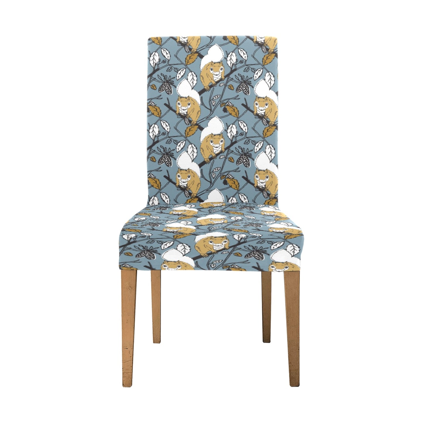 Squirrel Print Design LKS305 Dining Chair Slipcover