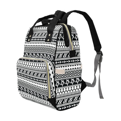 Samoan Pattern Print Design LKS303 Diaper Bag Backpack