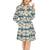 Southwest Pattern Print Design LKS304 Women's Fleece Robe