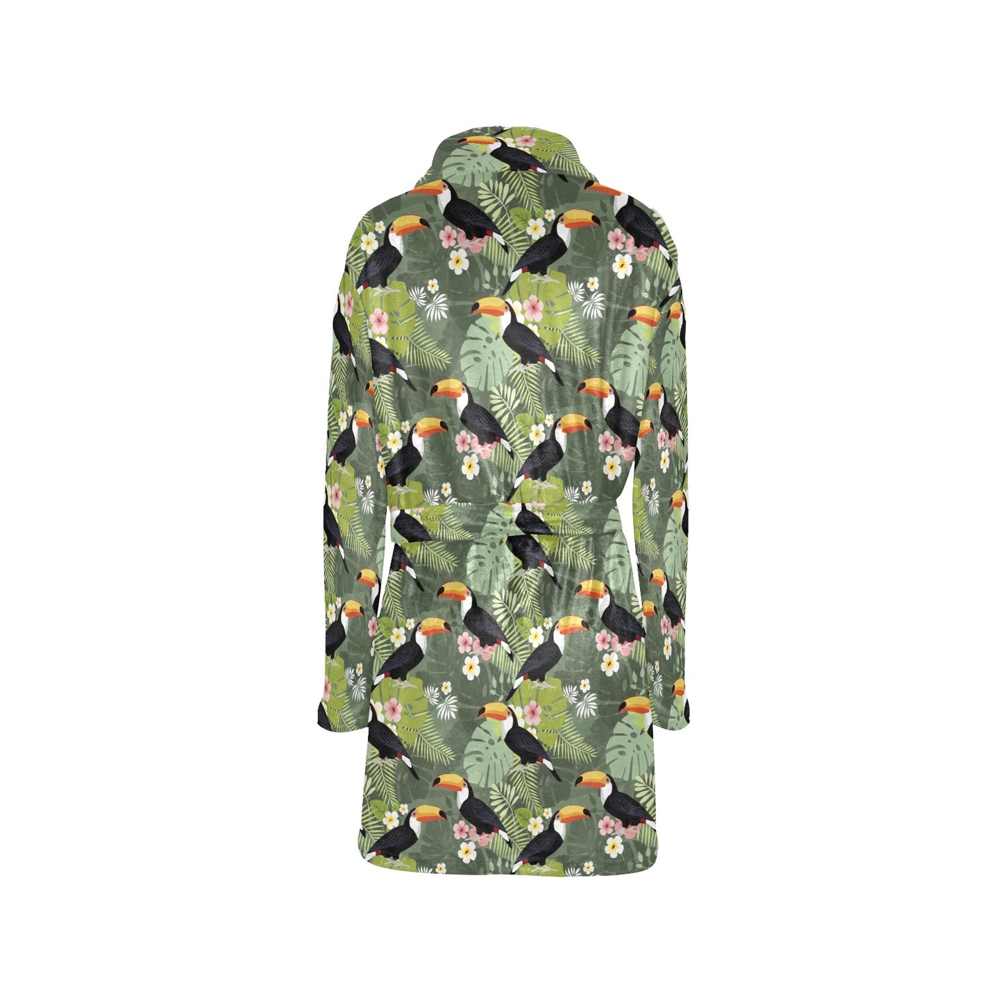 Toucan Print Design LKS304 Women's Fleece Robe
