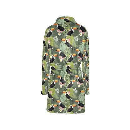 Toucan Print Design LKS304 Women's Fleece Robe