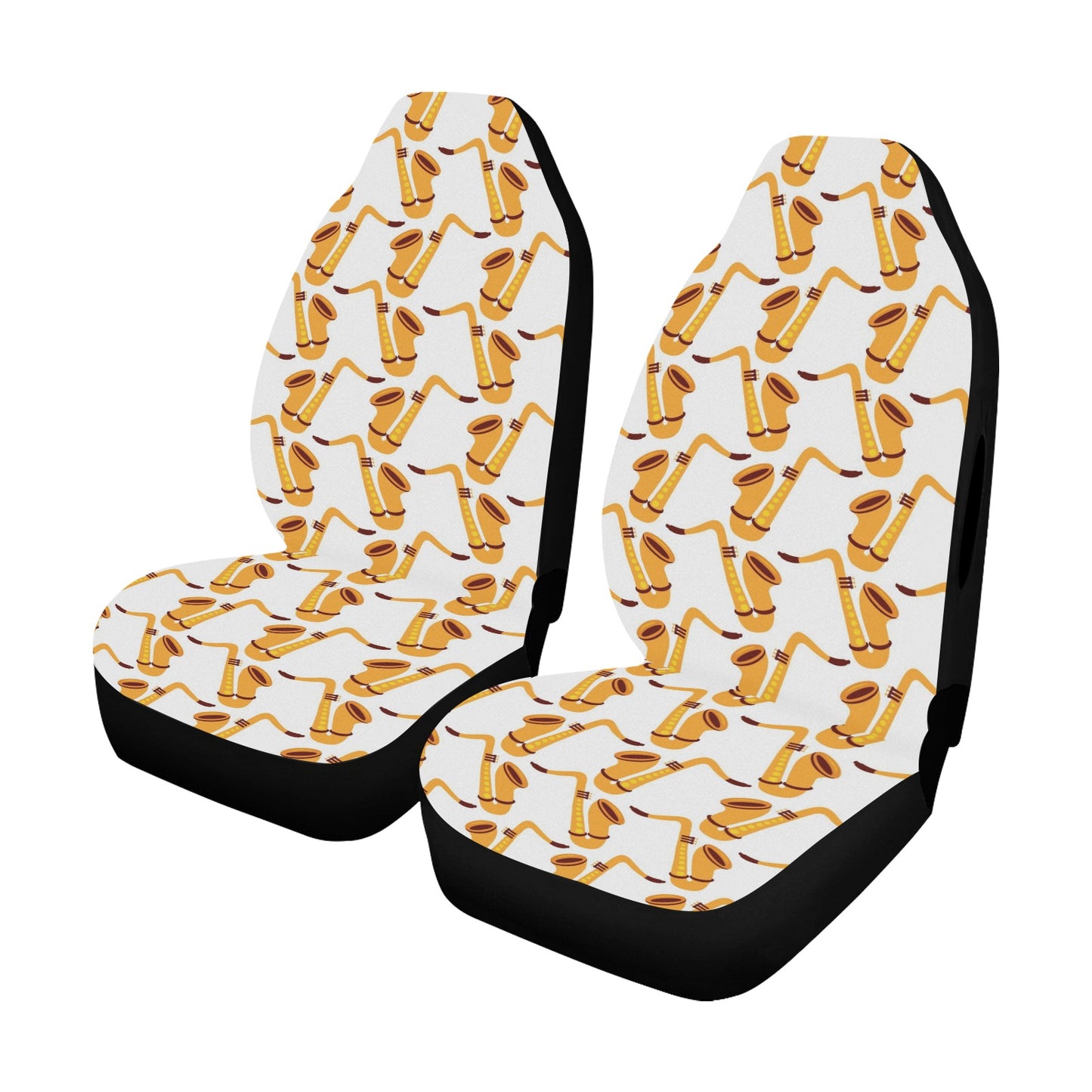 Saxophone Print Design LKS404 Car Seat Covers
