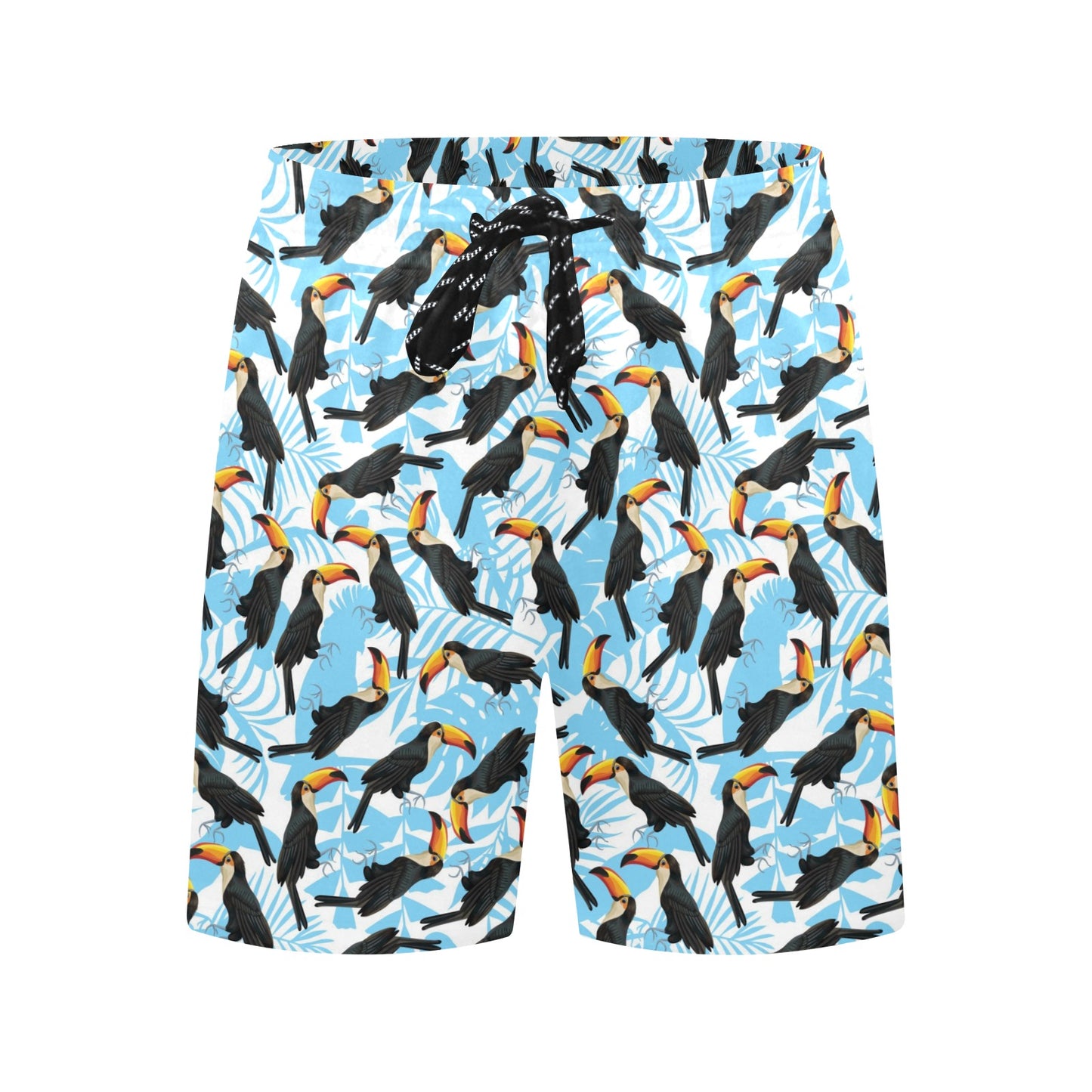 Toucan Print Design LKS303 Men's Swim Trunks Beach Shorts