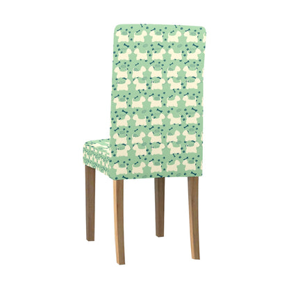 Scottish Terriers Print Design LKS302 Dining Chair Slipcover