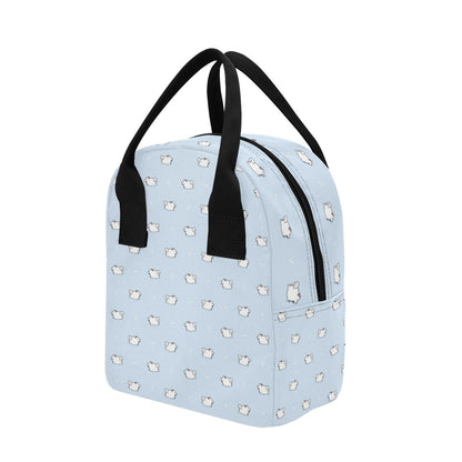 Samoyeds Print Design LKS302 Insulated Lunch Bag