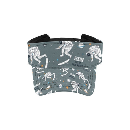 Skateboard Print Design LKS306 Unisex Sun Visor