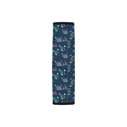 Seaweed Print Design LKS306 Car Seat Belt Cover