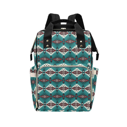 Southwest Pattern Print Design LKS308 Diaper Bag Backpack