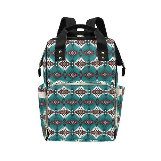 Southwest Pattern Print Design LKS308 Diaper Bag Backpack