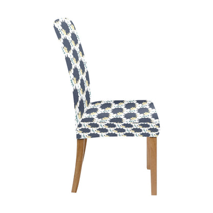Hedgehog Print Design LKS401 Dining Chair Slipcover