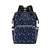 Sailboat Print Design LKS305 Diaper Bag Backpack