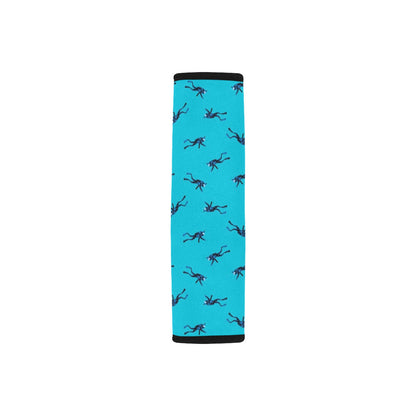 Scuba Driver Print Design LKS304 Car Seat Belt Cover