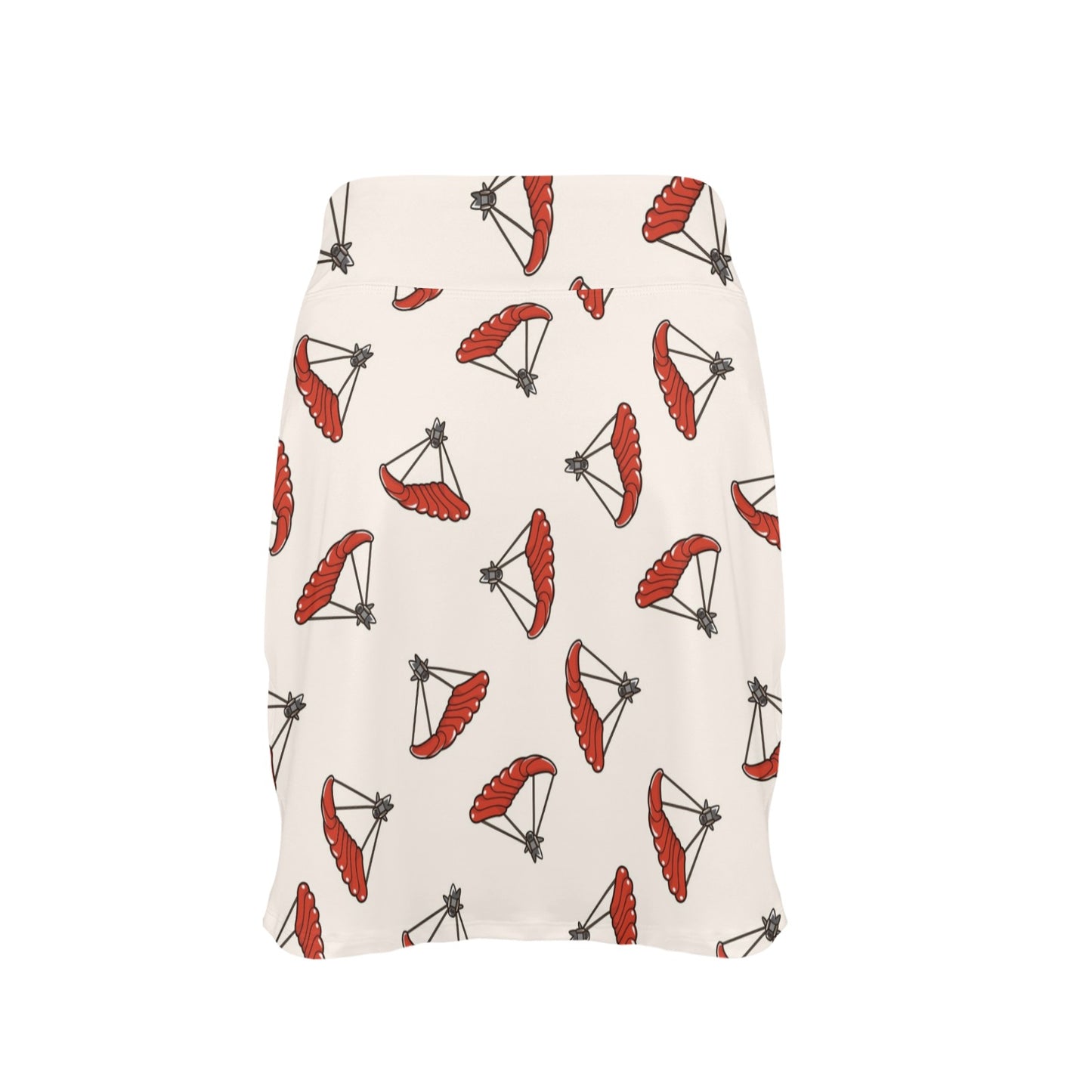 Skydiver Print Design LKS302 17" Golf & Pickleball Skort with Pockets