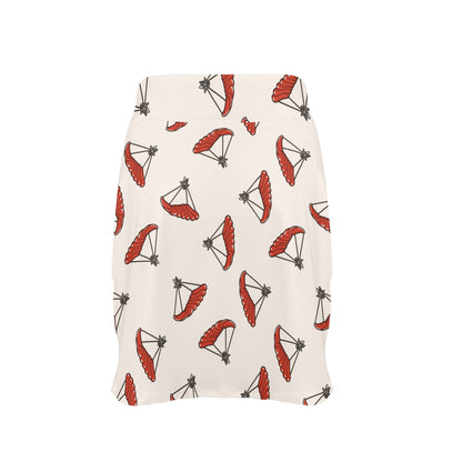 Skydiver Print Design LKS302 17" Golf & Pickleball Skort with Pockets