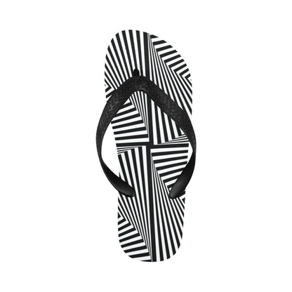 Vortex Print Design LKS302 Flip Flops