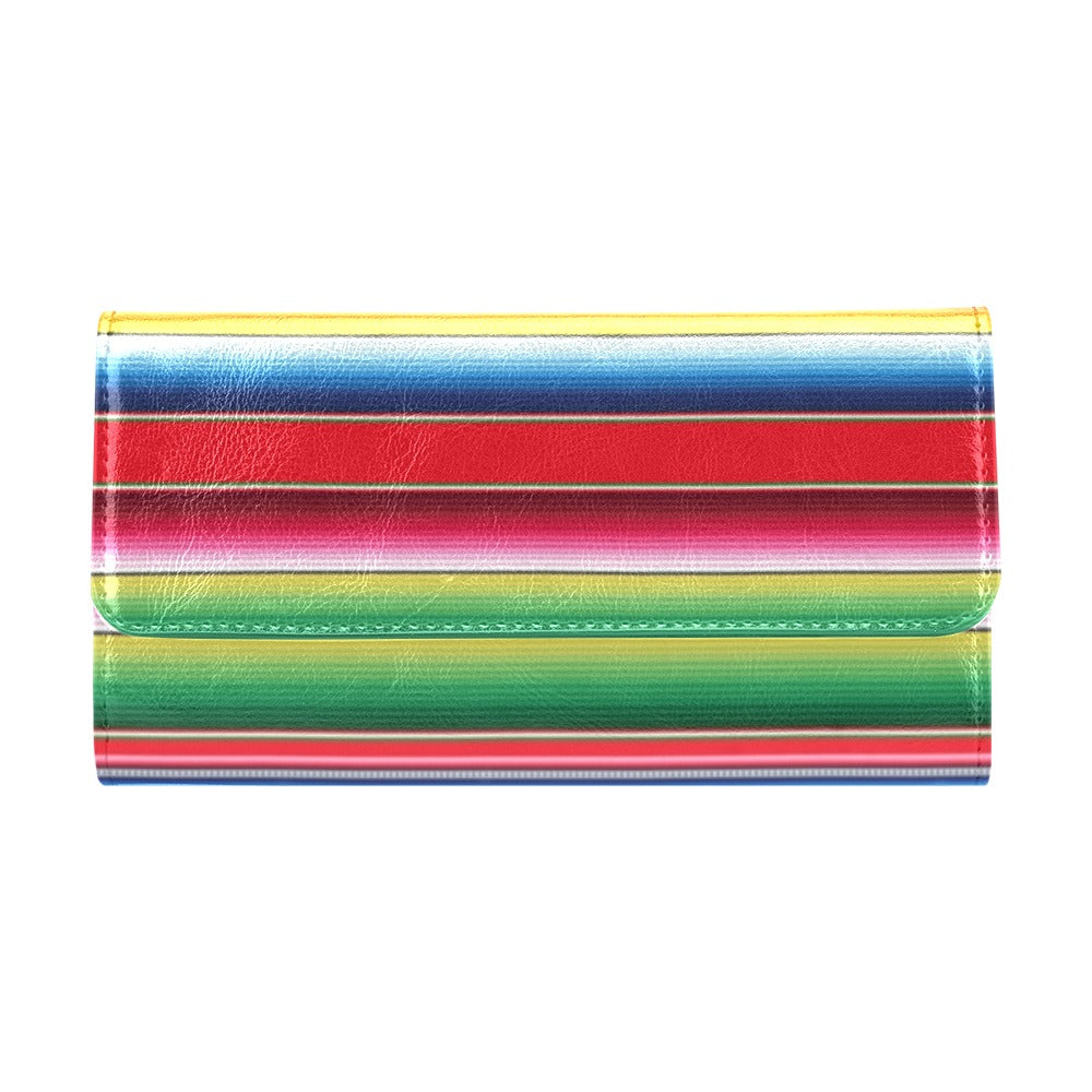 Serape Pattern Women's Trifold Wallet