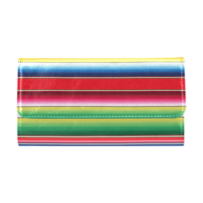 Serape Pattern Women's Trifold Wallet