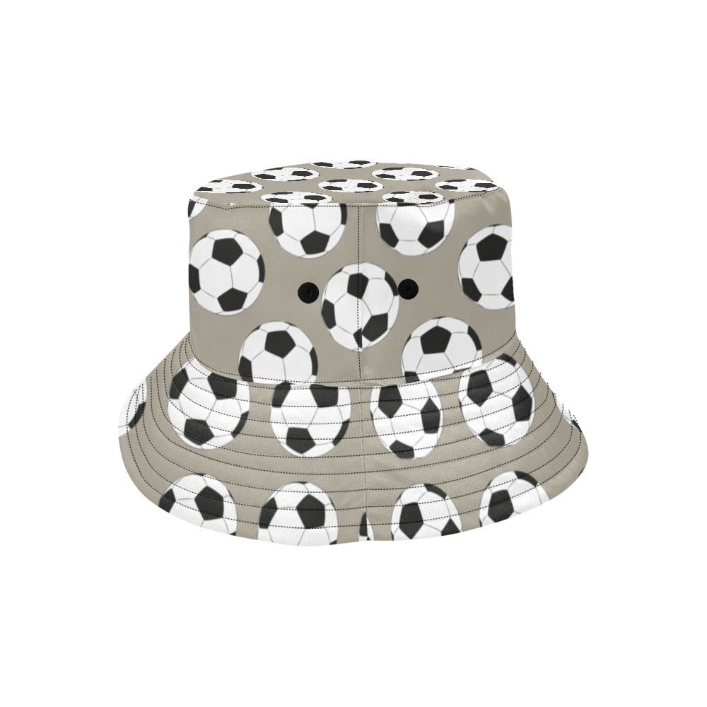 Soccer Ball Print Design LKS302 Unisex Bucket Hat