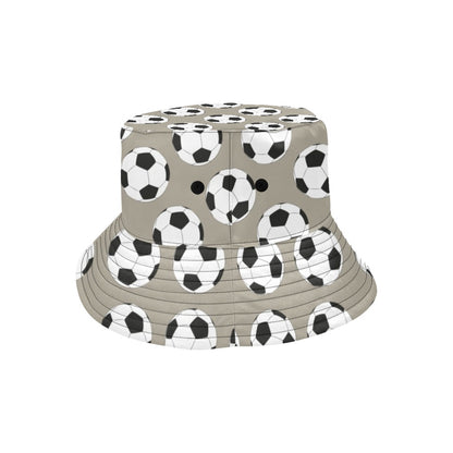 Soccer Ball Print Design LKS302 Unisex Bucket Hat