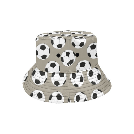 Soccer Ball Print Design LKS302 Unisex Bucket Hat
