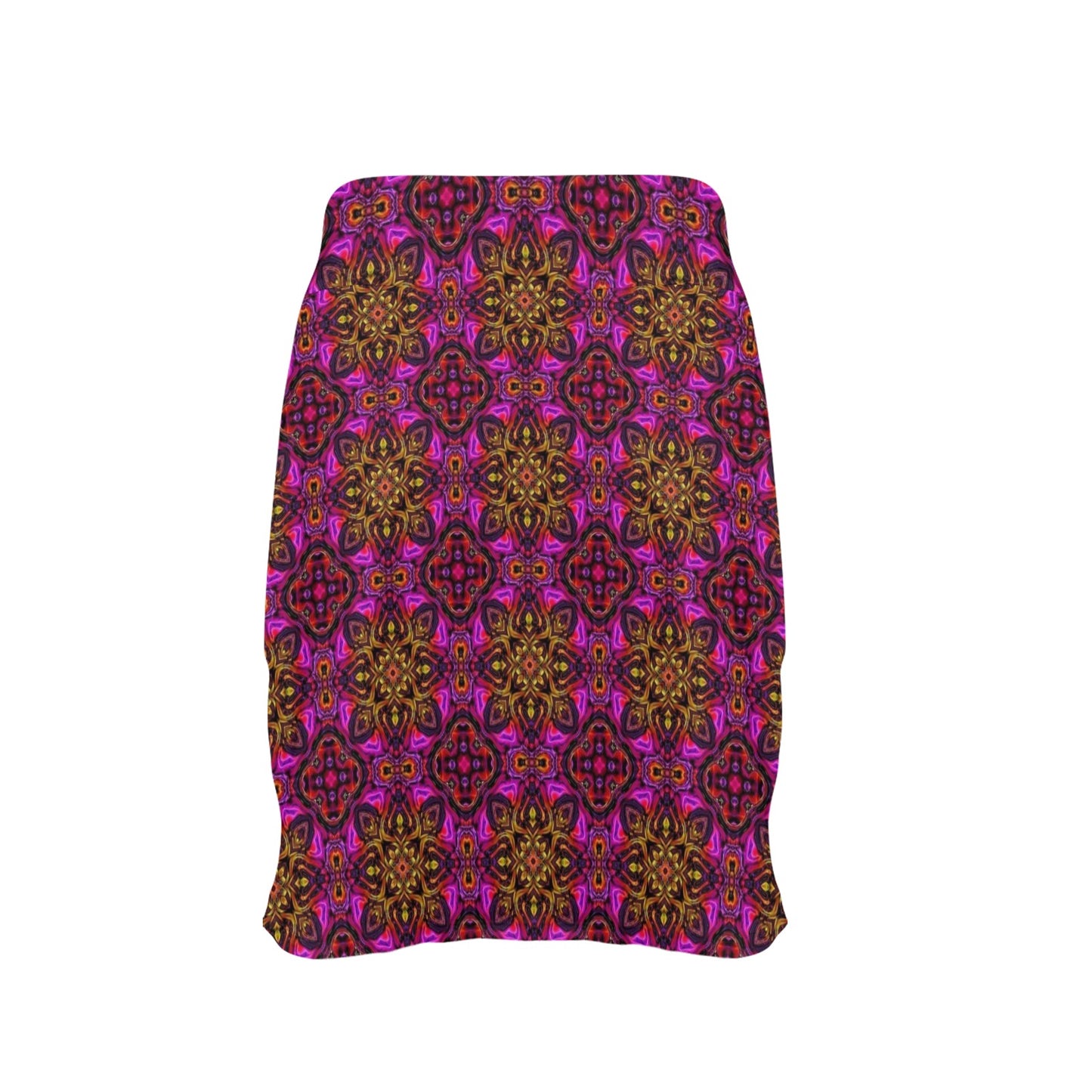 kaleidoscope Abstract Print Design 17" Golf & Pickleball Skort with Pockets