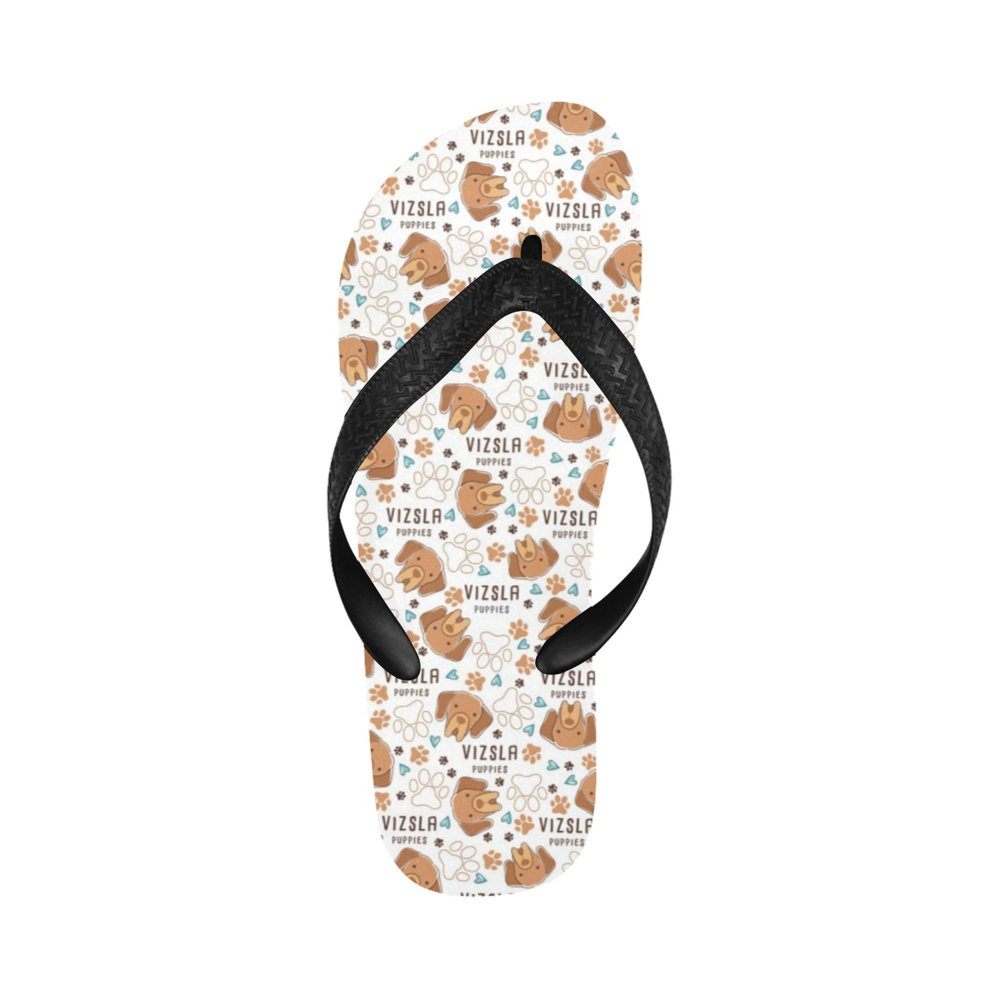 Vizslas Print Design LKS301 Flip Flops