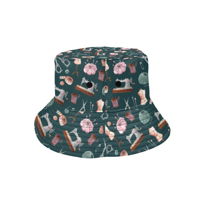 Sewing Equipment Print Design LKS307 Unisex Bucket Hat