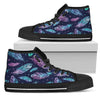 Feather Aztec Design Print Women High Top Shoes