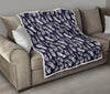 Feather Vintage Boho Design Print Premium Quilt-JTAMIGO.COM