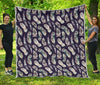 Feather Vintage Boho Design Print Premium Quilt-JTAMIGO.COM