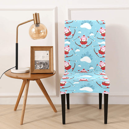 Ski Print Design LKS309 Dining Chair Slipcover