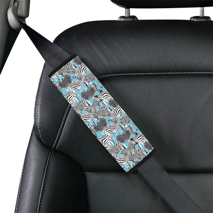 Zebra Print Design LKS305 Car Seat Belt Cover