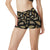 Fern Leave Bright Print Pattern High Waisted Spandex Shorts-JTAMIGO.COM