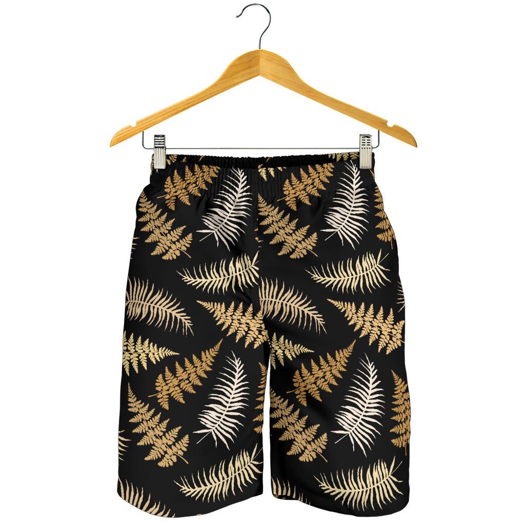 Fern Leave Bright Print Pattern Mens Shorts-JTAMIGO.COM
