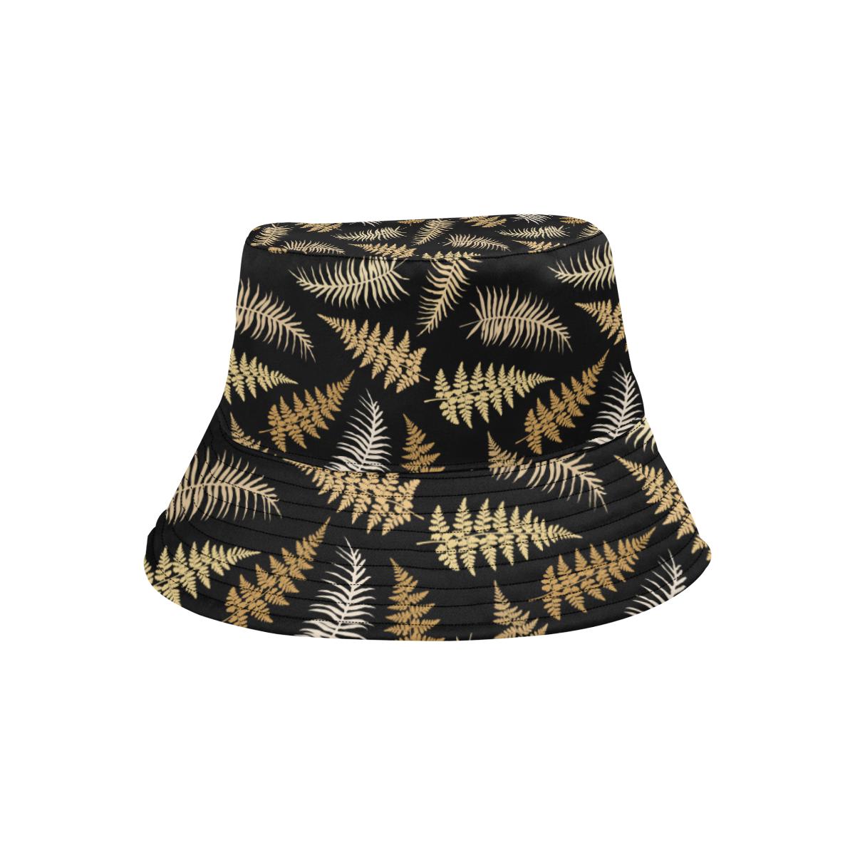 Fern Leave Bright Print Pattern Unisex Bucket Hat