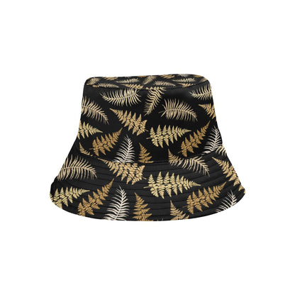 Fern Leave Bright Print Pattern Unisex Bucket Hat