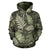 Fern Leave Green Print Pattern Pullover Hoodie