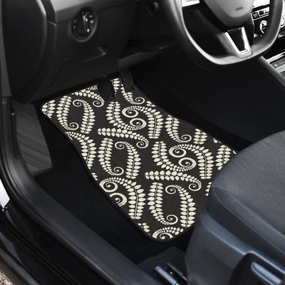 Fern Leave Print Pattern Car Floor Mats