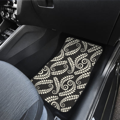 Fern Leave Print Pattern Car Floor Mats