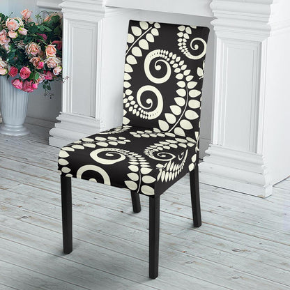 Fern Leave Print Pattern Dinning Chair Slipper-JTAMIGO.COM