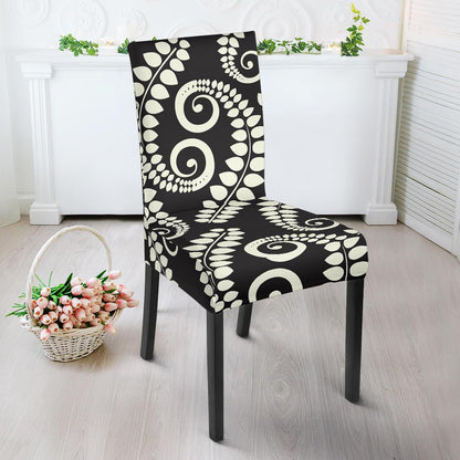 Fern Leave Print Pattern Dinning Chair Slipper-JTAMIGO.COM
